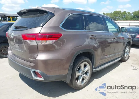 2019 Toyota Highlander Limited from USA, damaged, VIN 5TDYZRFHXKS355106